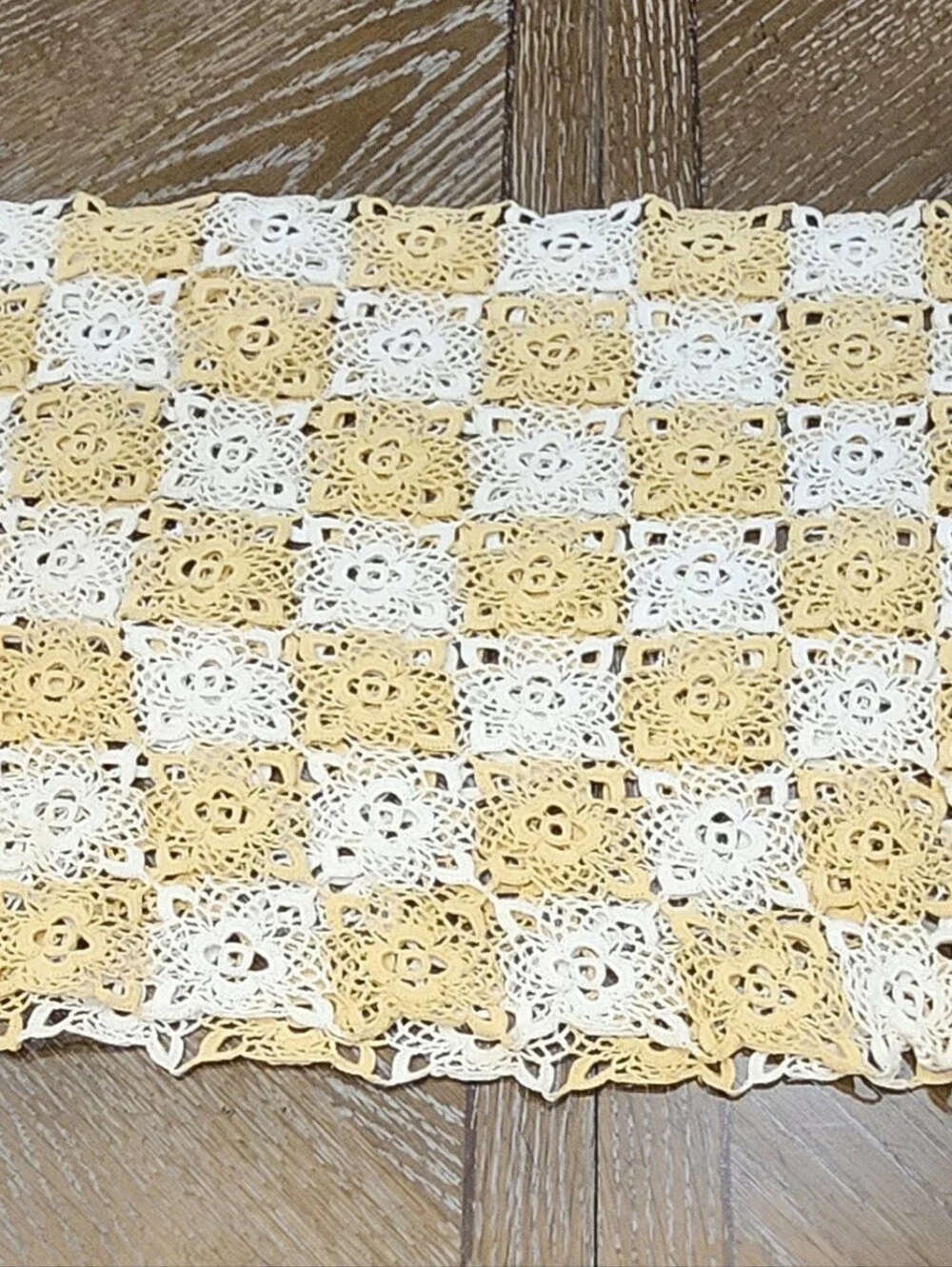 Handmade crochet floral